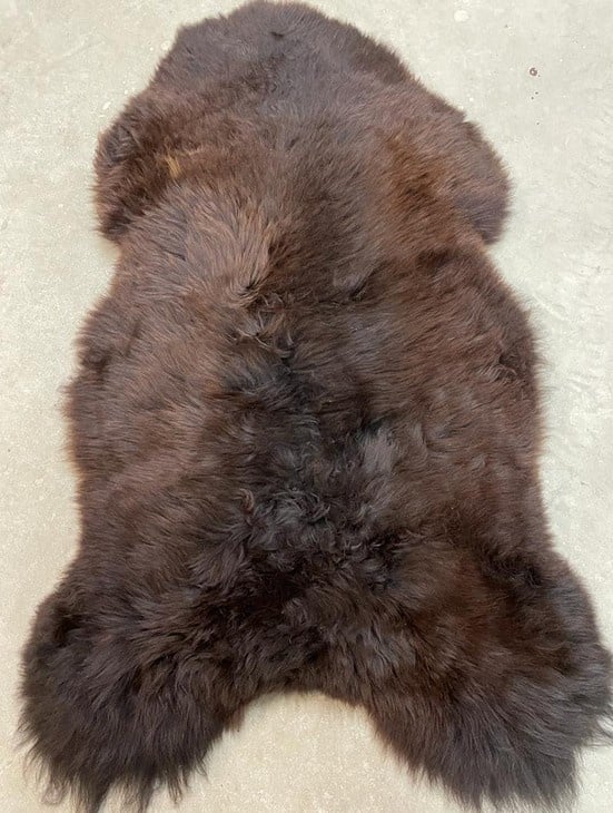 Schapenvacht bruin