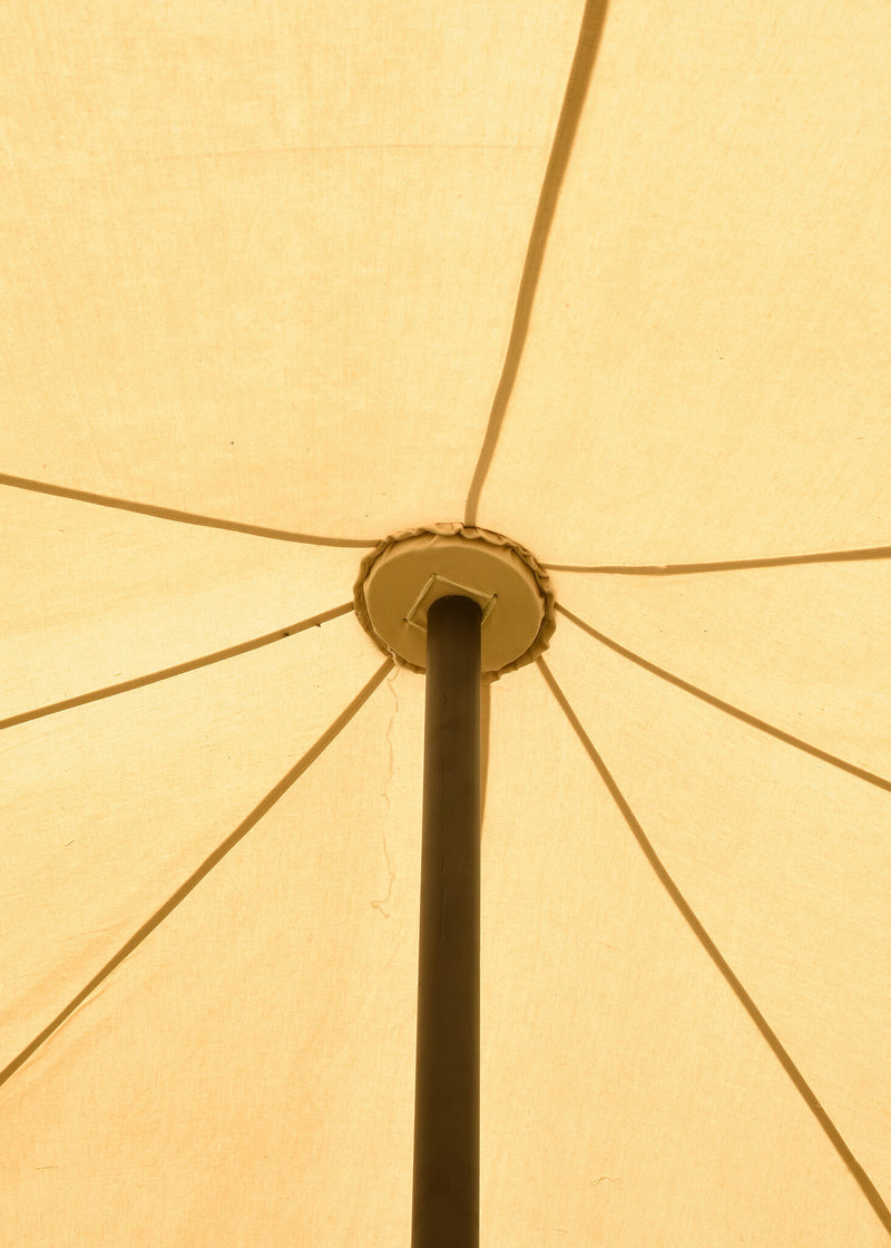 Mittelalterliches Zelt Herold 6 x 6 m, natürlich, 425 g/m² 