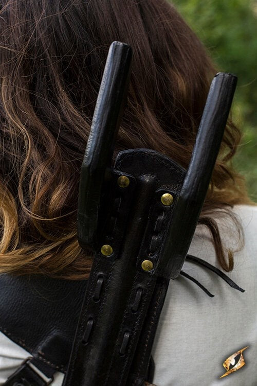 LARP funda de espalda Sky Hook, marrón 