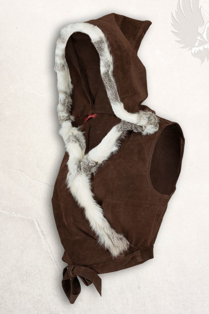 Leather top Jetta, dark brown