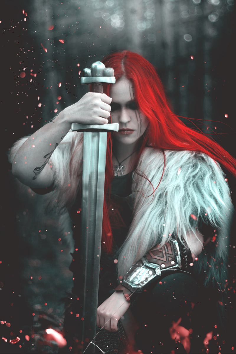 10de eeuws Vikingzwaard Petersen type S, bot (battle-ready)