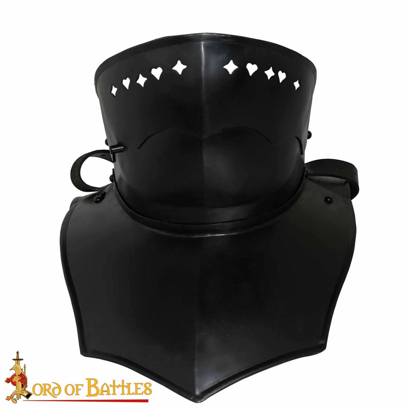 15e eeuwse bevor, gebronsd, 1.6 mm