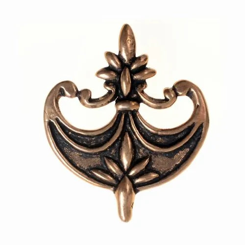 Late medieval belt end Erasmus