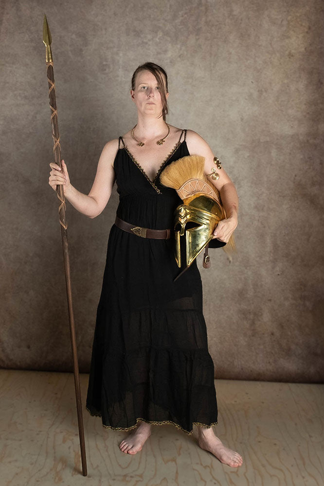 Göttinnen kleiden Athena, schwarz