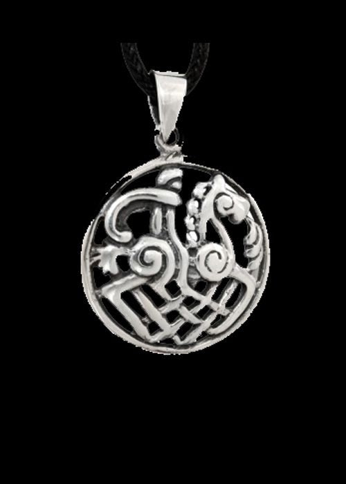 Vikinghanger Sleipnir en Odin, sterling zilver