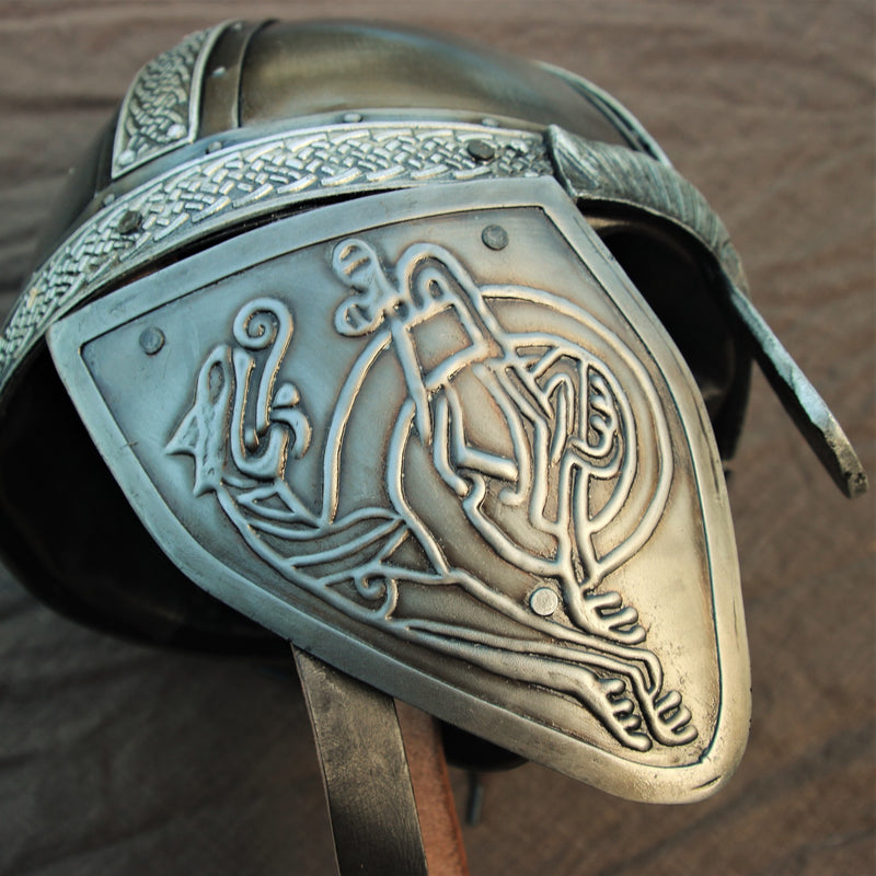 Wikingerhelm mit Drachen, 1-1,2 mm 