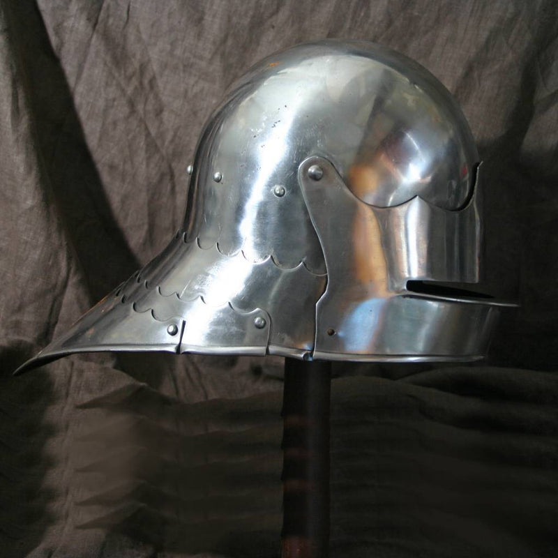 Sallet mit Visier 1480, 2 mm (battle-ready) 