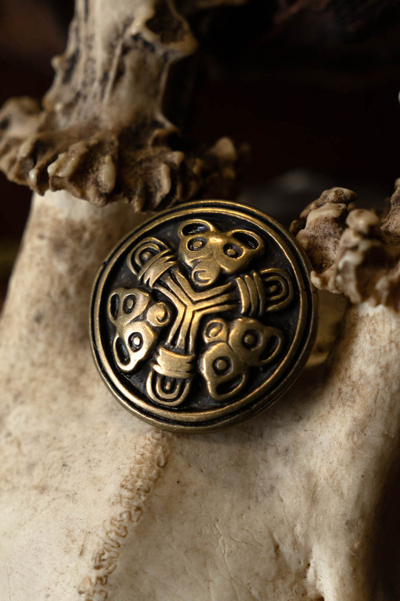 Wikingergürtel Teig Borre -Set von 5 Teilen