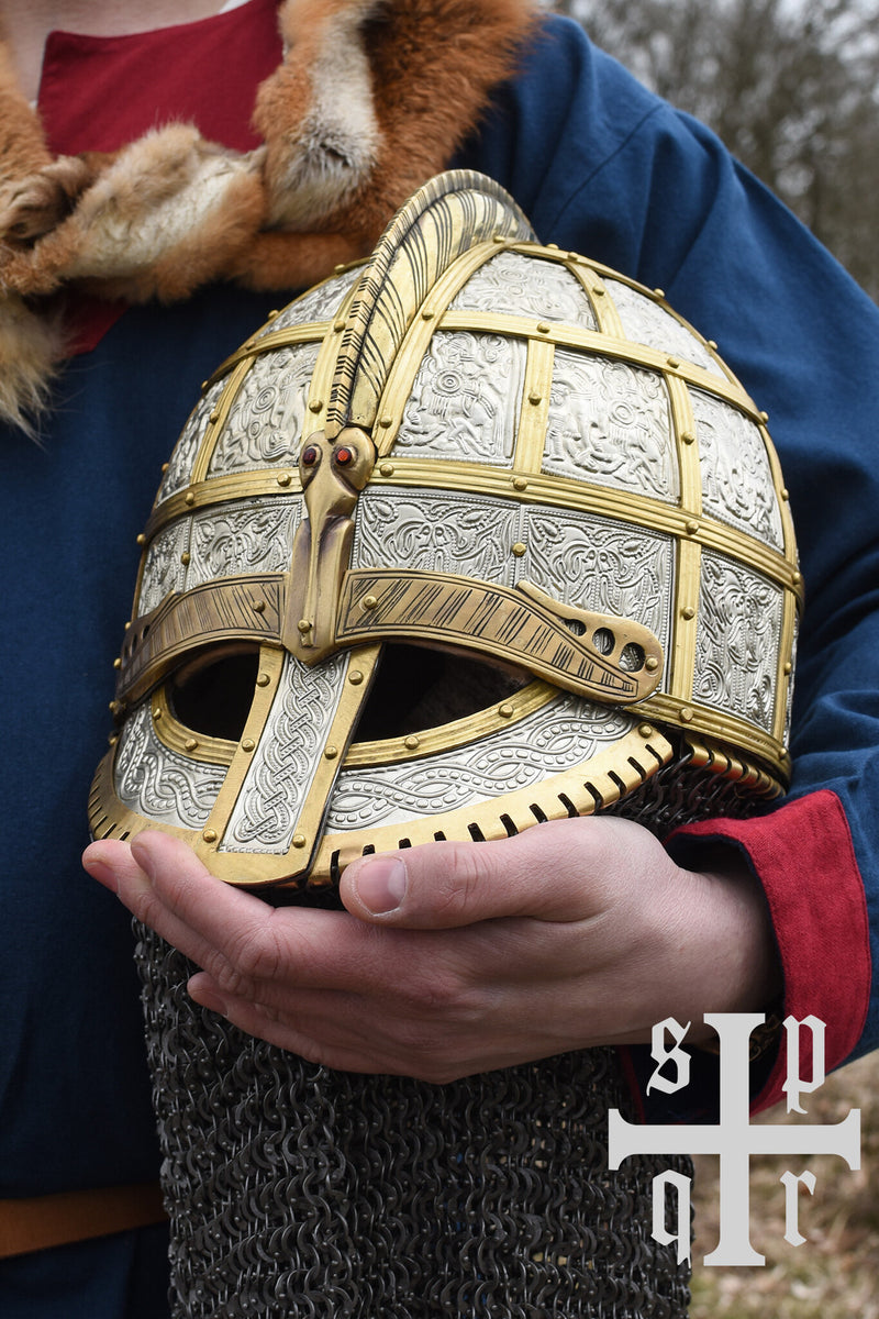 Valsgärde 8 Viking helm, 2 mm (battle-ready)
