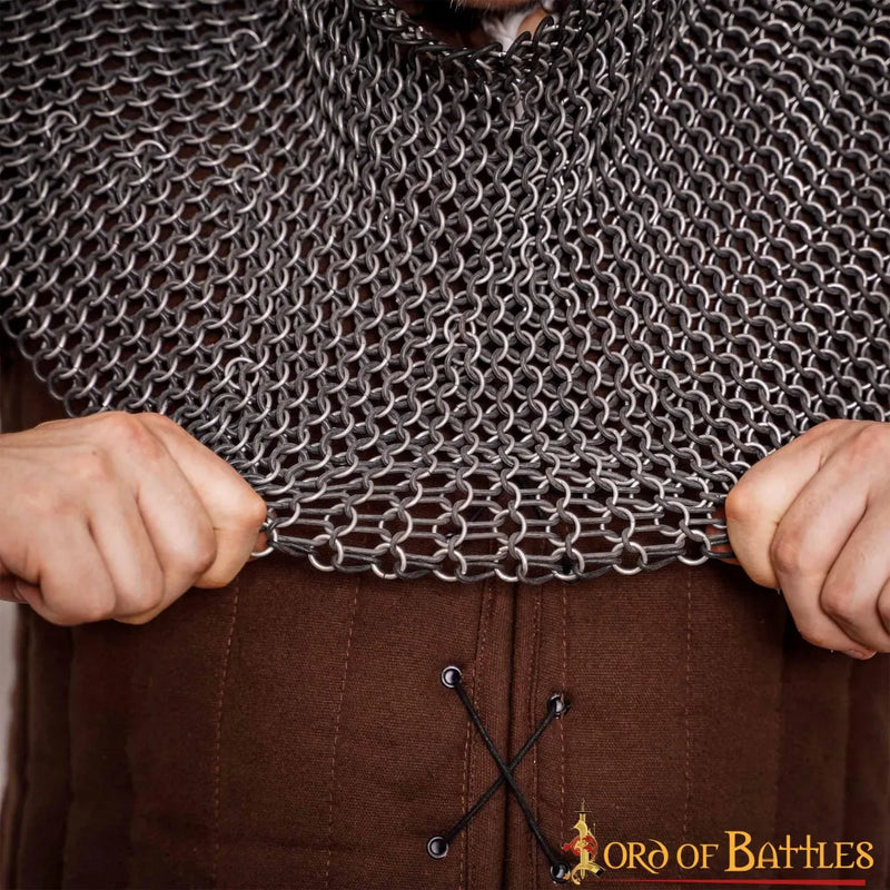 Ringbrynjehuva, aluminium & gummi 10 mm 