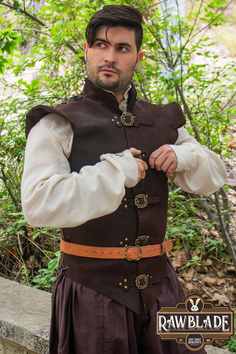 Diego Lederwams, braun 