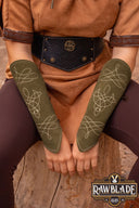 Vryla Premium bracers, onderarmbeschermers, groen