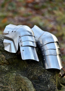 15e eeuwse poleyns, kniestukken, 1.2 mm