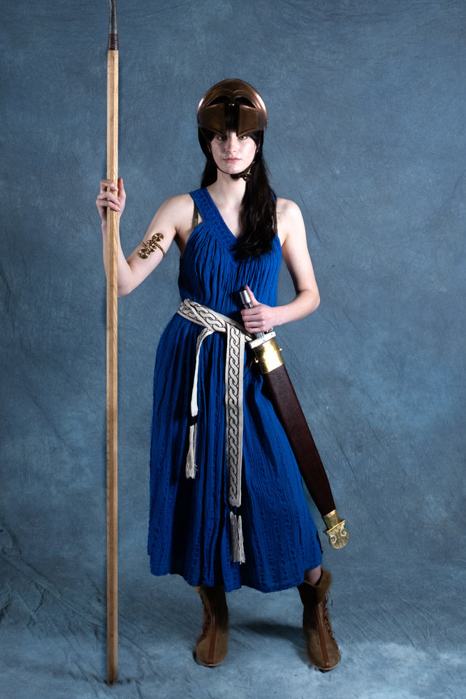 Godinnen Jurk Hera, blauw