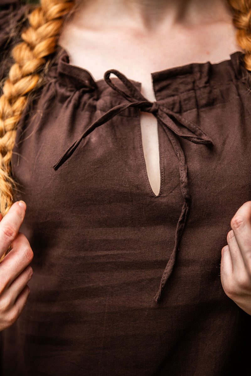 Camicetta Julia, marrone 