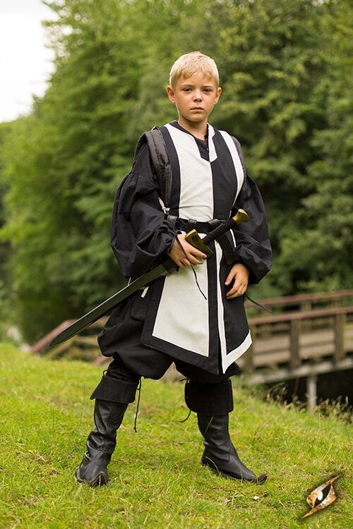 Wapenrok Geoffrey, zwart-wit