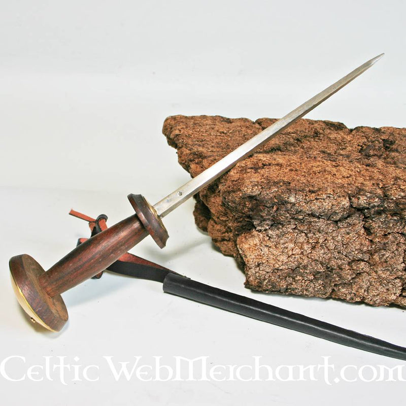 Rondeldolk (1400-1450), halvskarpt 