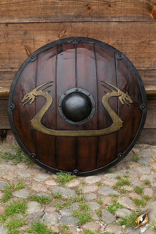 LARP Viking dragon shield