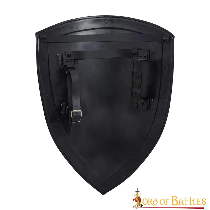 Middeleeuws ridder schild donker