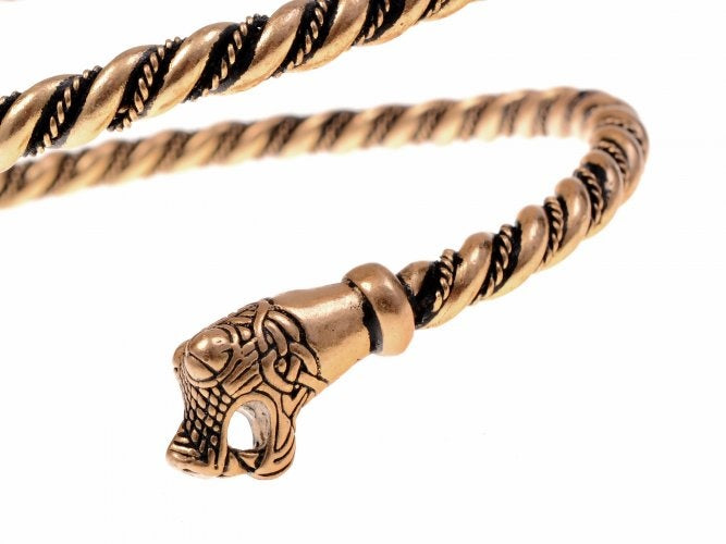 Oseberg bovenarmband, brons
