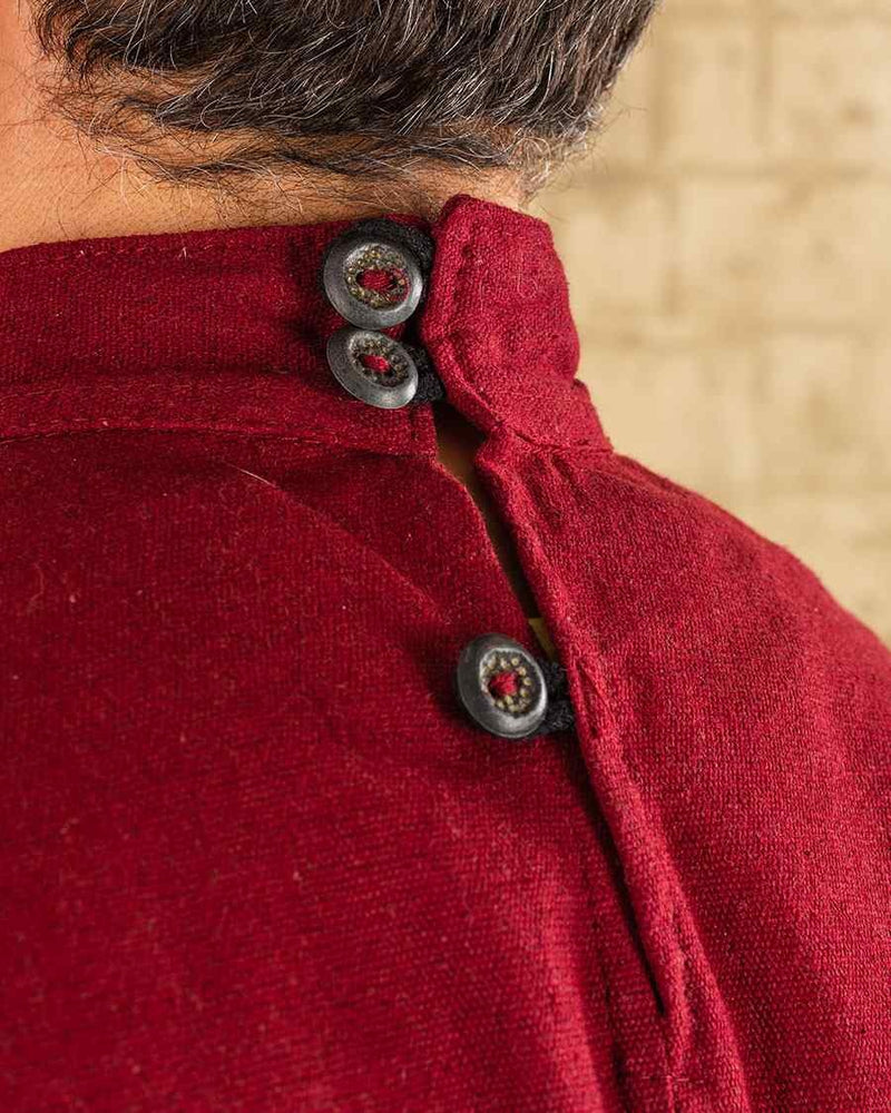 Bliaut Abraxas, burgundy