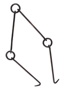 Handgesmede ketting voor pannen