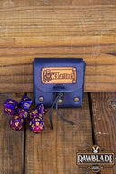 Dice bag met set dobbelstenen Warlock