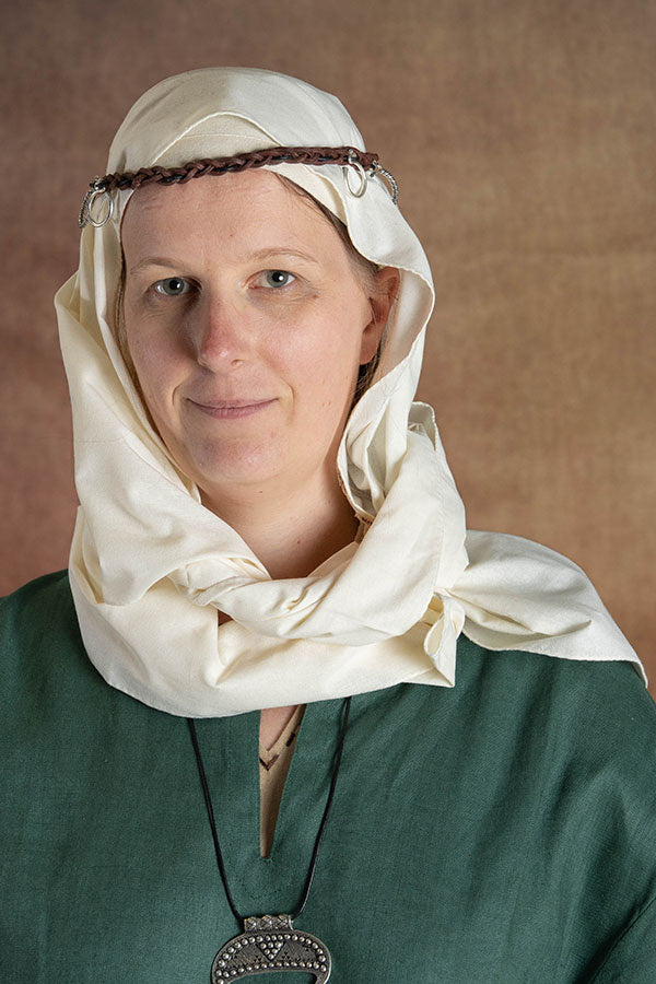 Middeleeuwse sluier, crème