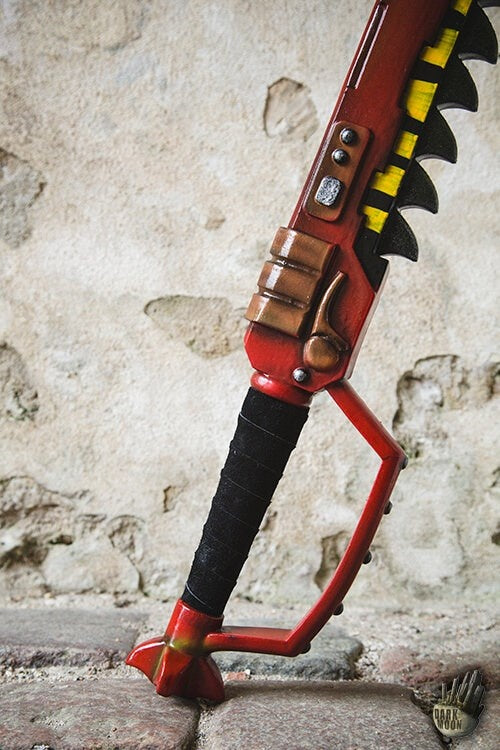 Motosega Spada, schiuma arma 