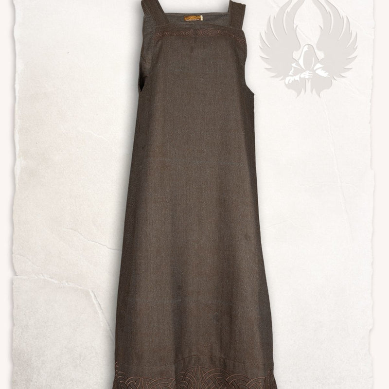 Hangeroc Alva, vissegraatmotief, bruin