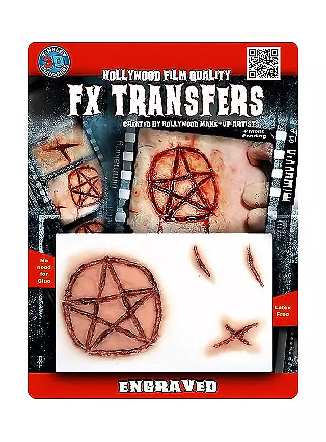 Pentagram sår 3D FX Transfers 