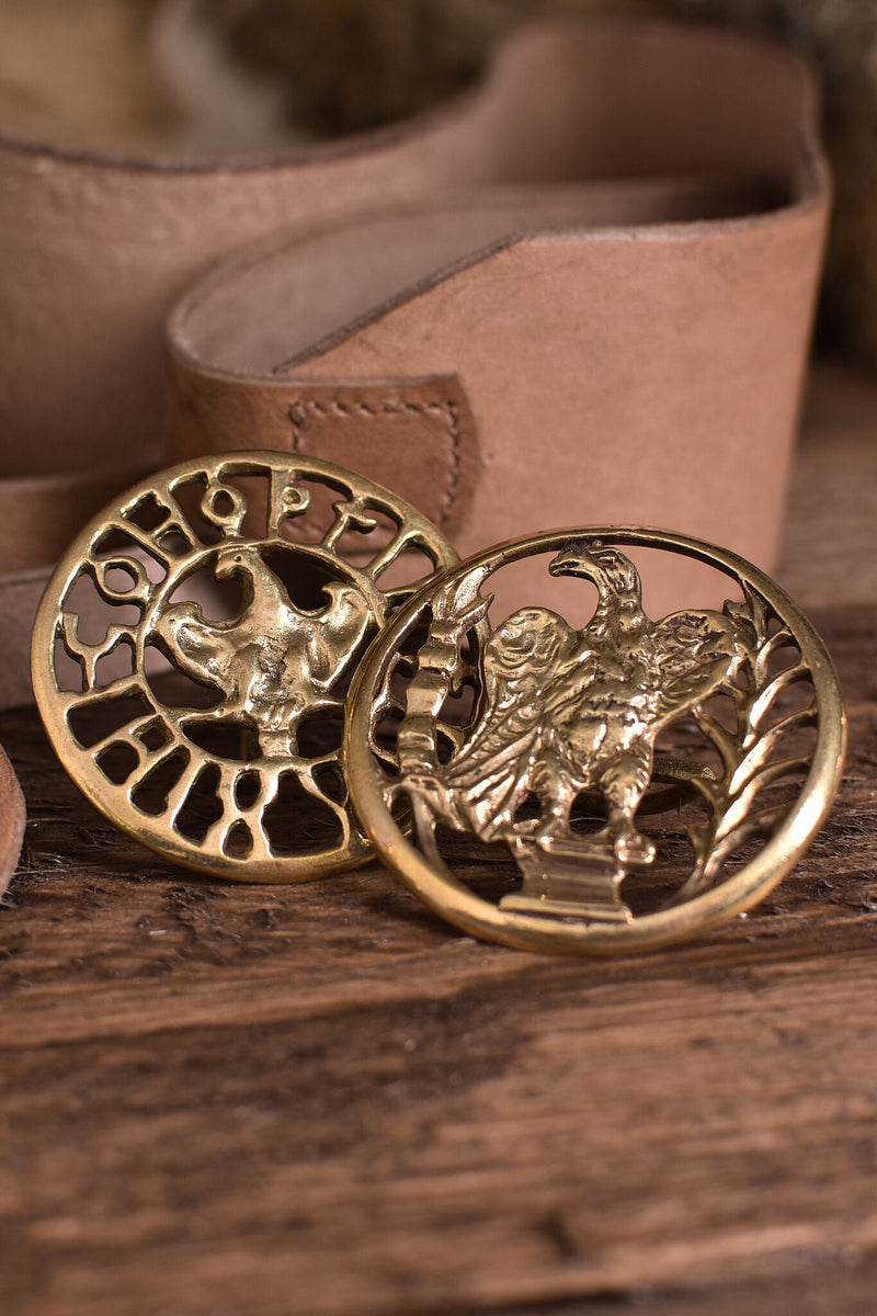 Romeinse riem Castrum Zugmantel, bruin