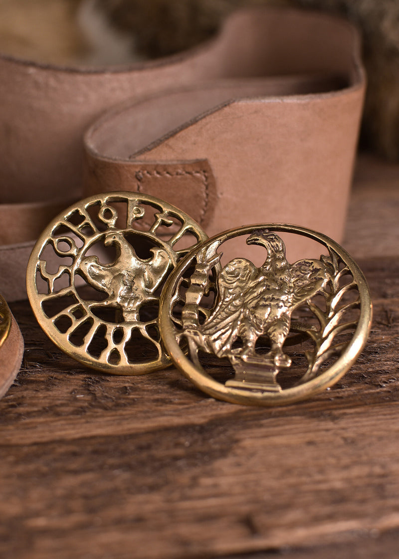 Romeinse riem Castrum Zugmantel, bruin