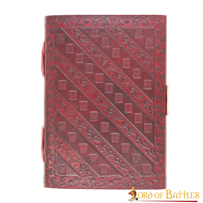 Leren boek Yggdrasil met slotje