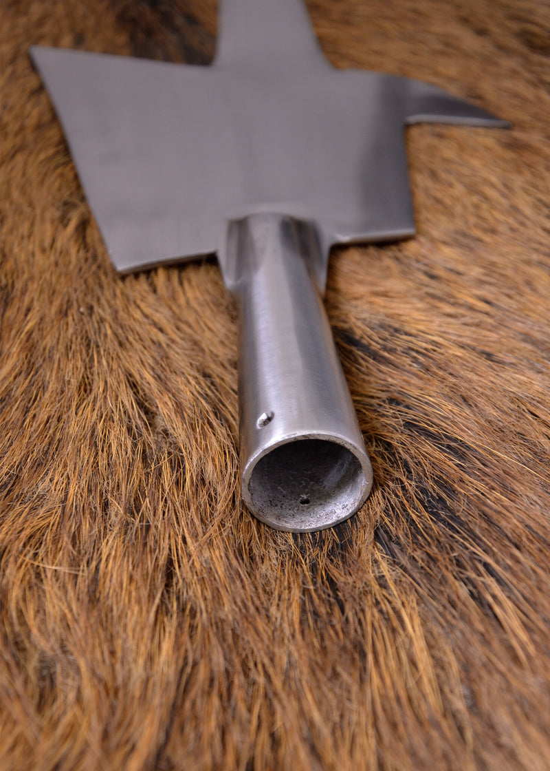 alabarda del siglo XV, semi-afilado 