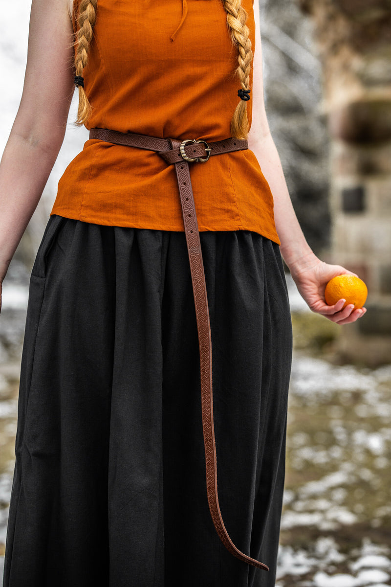 Middeleeuwse riem Fionn, lichtbruin