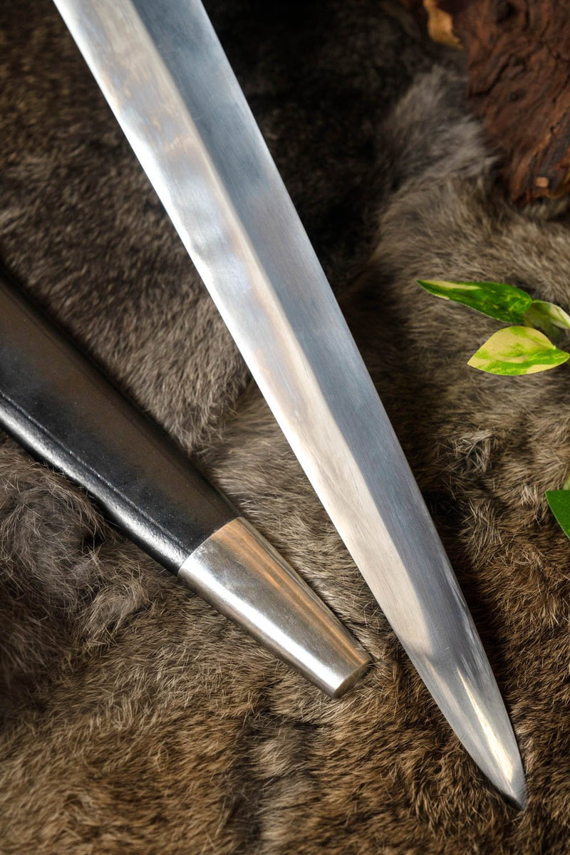 Middeleeuwse Quillon dagger, semi-scherp