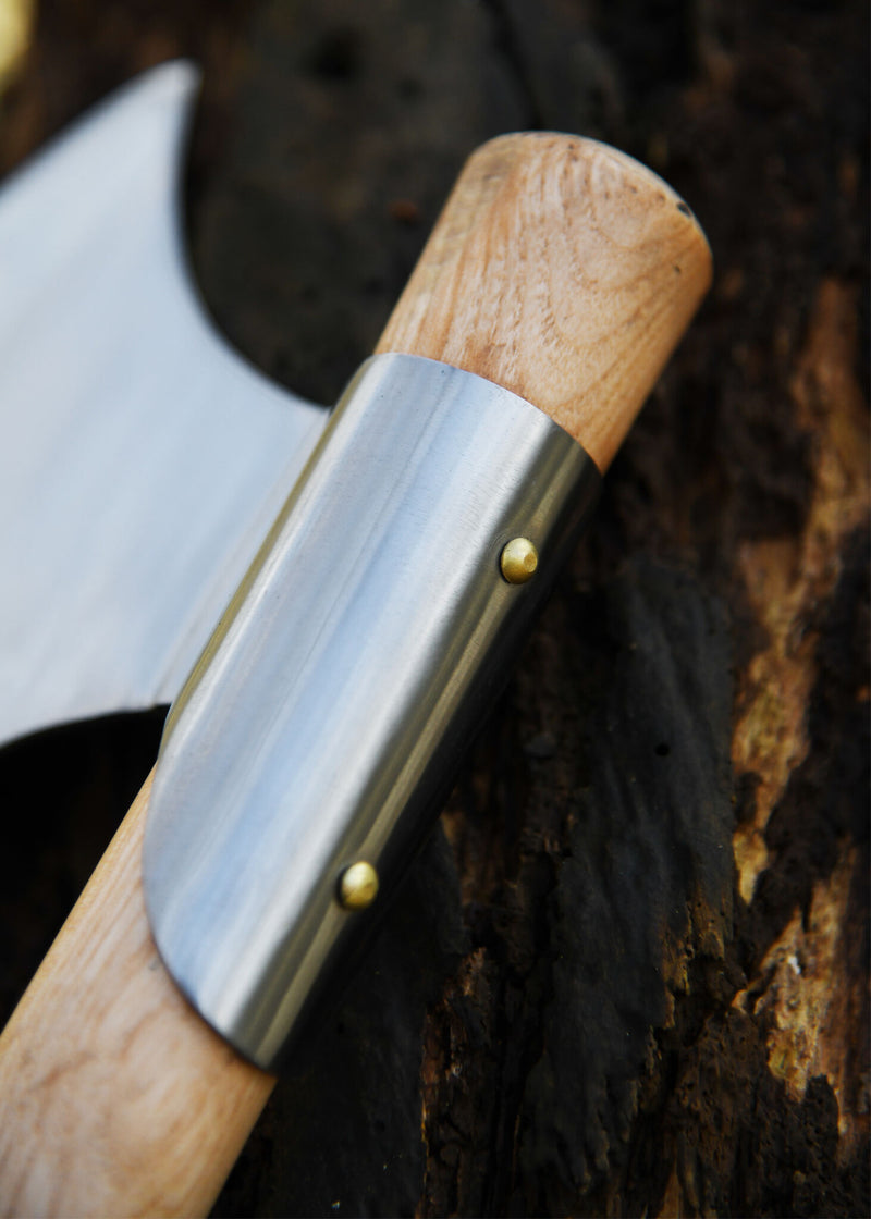 Gotische baardbijl met lange baard, semi-scherp