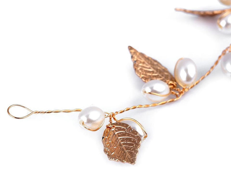 Diadème avec feuilles 