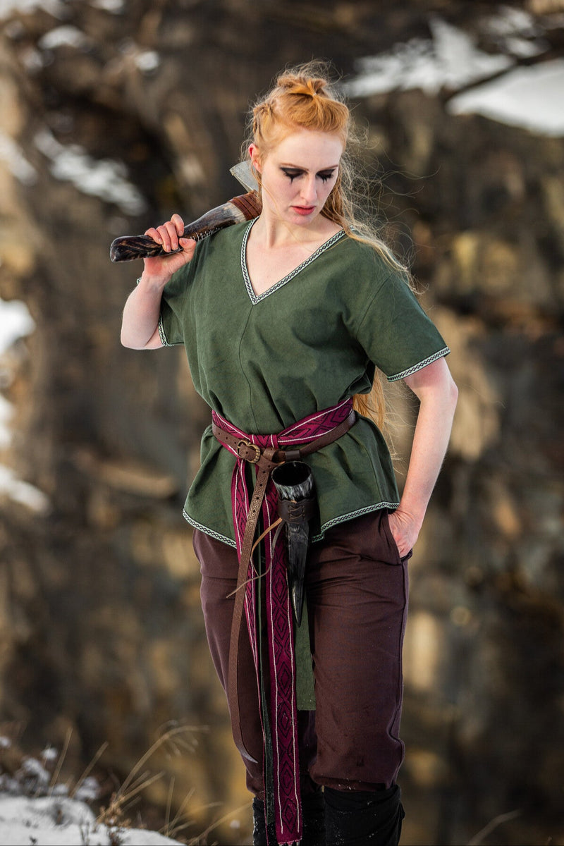 Valkyrie tuniek Brynhild, groen