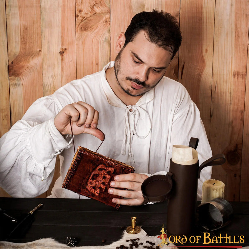 Skórzana książka Celtic Zwijn