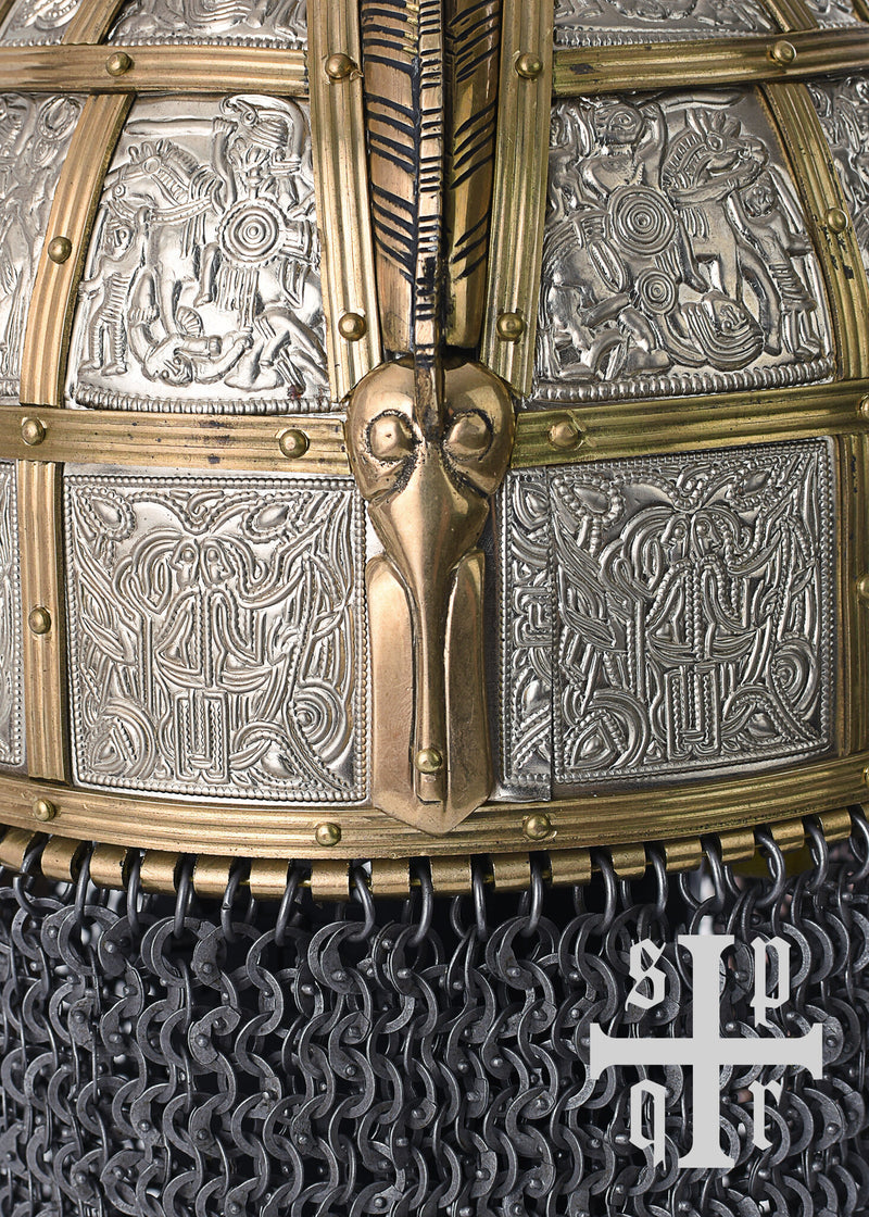 Valsgärde 8 Viking helm, 2 mm (battle-ready)