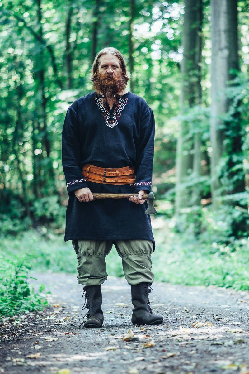 Vikingbroek Dublin, natuurlijk grijsgroen