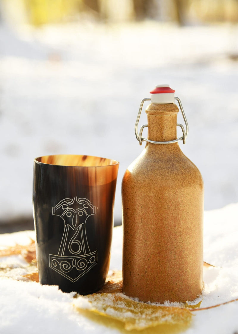 Vaso de cuerno Mjolnir, 100-200 ml 