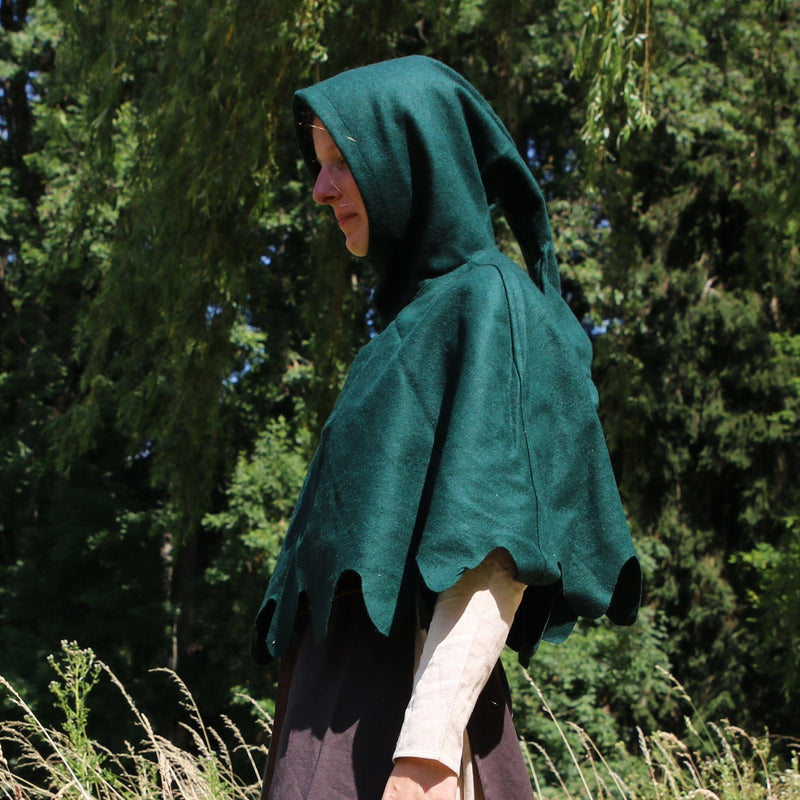 Laine chaperon, vert 