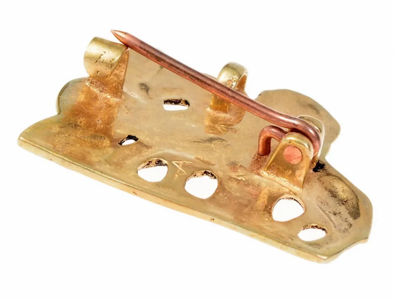 Viking Valkyrie broche, brons