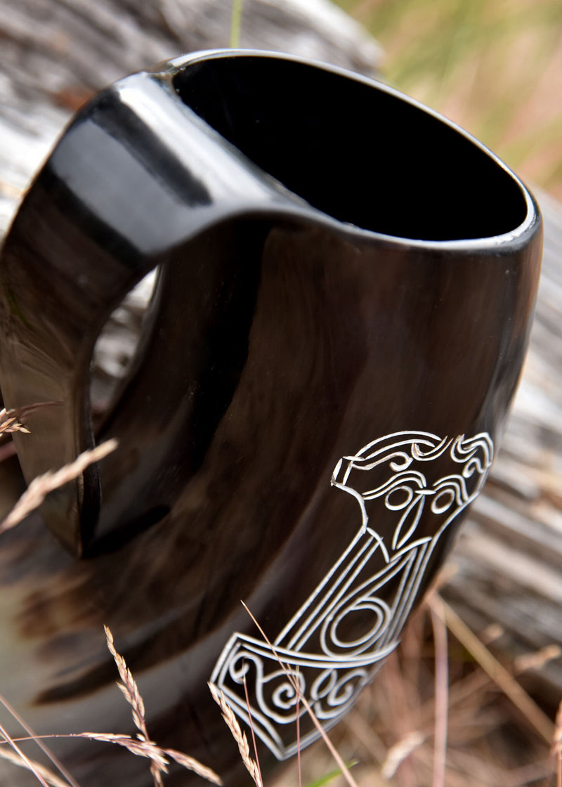 Cuerno de beber Mjolnir, 650-1000 ml 