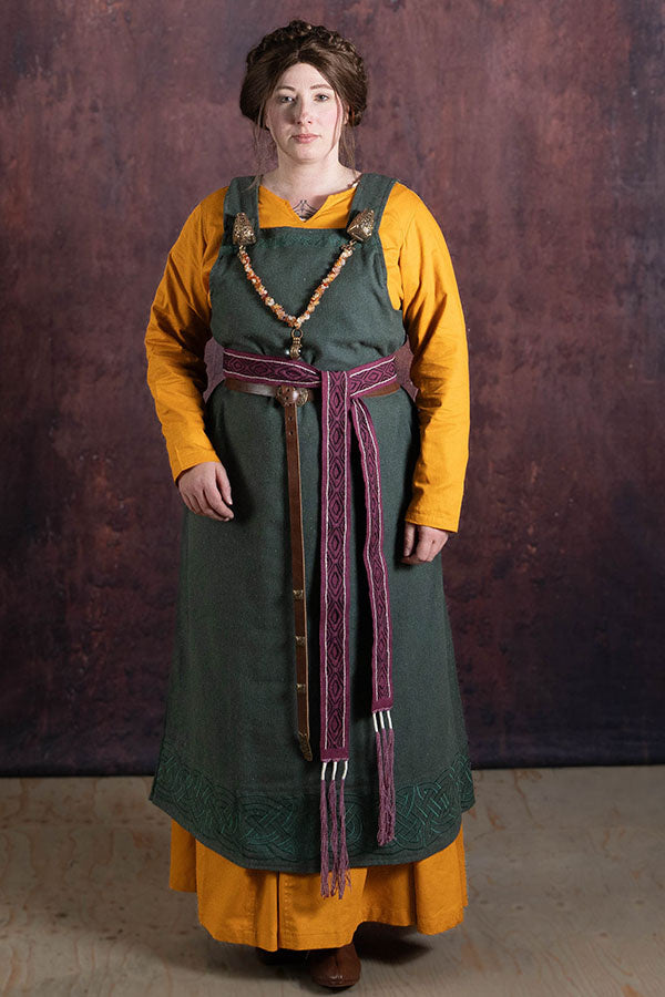 Vikingo vestido Milla, amarillo 