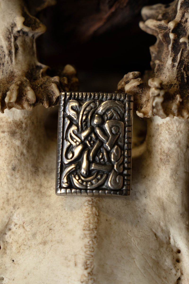 Viking riembeslag Denemarken, verzilverd