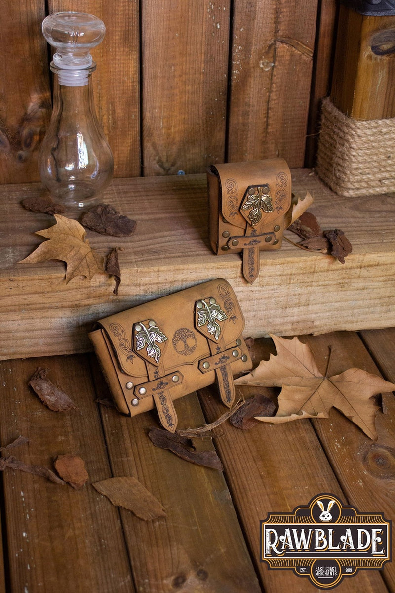 Lassel tasje Klein - Bruin